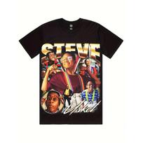 Men's Steve Urkel Tv Show T Shirt Iconic 90S Costume Party Outfit Soft Breathable Cotton Relaxed Fit Suitable for Casual Wear Funny S Fans Of Series 3XL juoda
