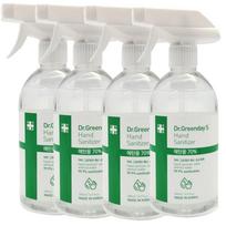 Hand Sanitizer Hand Cleanser 500ml Spray Ethanol 4-pack 1 pcs white