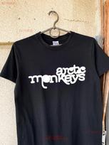 Vintage Arctic Monkeys 2006 English Rock Band Tour T Shirt Size S Black long or short sleeves L white