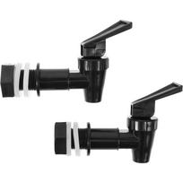 Reusable Water Dispenser Faucet Tap Replacement Plastic Spout Nozzle Black Bucket Spigot Cooler Beverage Drink Dispensers black