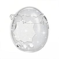 Crystal Transparent Anti‑Scratch Shock‑Proof Protective Case Open‑Top Shell With Hanging Loop For Virtual Pet Device For Tamagotchi Paradise