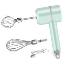 Xiaomi Xiaomi Cordless Electric Hand Mixer,USB Rechargable Handheld Egg Beater with 2 Detachable Stir Whisks 3 Speed Modes,Baking At Home For white