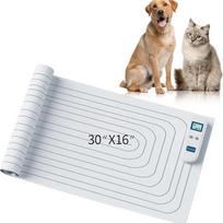 CC-PetPulse Pet Dog Shock Mat Static Electricity Scat Mat,Indoor Electronic Pet Training Mat to Keep Pets Off Furniture Sofa 76.5X40.5cm gray