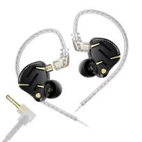 KZ ZS12 PRO 2 Ausinės 1DD + 5BA Hibridinės HiFi In-Ear Patobulintas Bosas Monitorinės Ausinės Nuimamas Laidas Ausinukai Žaidimų Ausinės
