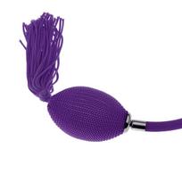 18 mm ilgio kvepalų buteliukas, senovinio stiliaus purškimo vamzdelis violetinė