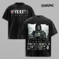 Death Stranding tomorrow is in your hands horror Game Tshirt 2 Sided 4XL black