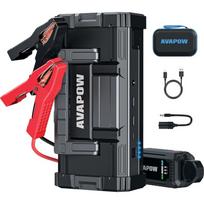 AVAPOW Jump starter Booster T8 MAX 88.8Wh 6000A 24000mAh Flashlight