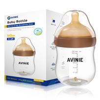 2025 Naujagimio Pieno Buteliukai Anti-Drop Naujagimio Žindymo Stikliniai Buteliukai Anti-Flatulence Pieno Maitinimo Buteliukai 160/240ml Be BPA beige