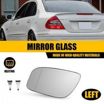 Mirror Glass Heated W/ Backing Plate Driver Side For 07-09 Mercedes-Benz E63 AMG yellow