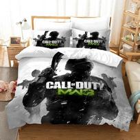 Call Of Duty Warzone Bedding Collection Single Twin Full Queen King Size Game Bed Collection Aldult Boys Bedroom Duvetcover Collections 3D Print 020 70x133cm 2pcs black