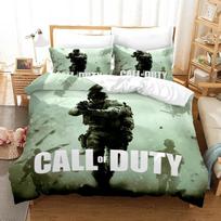 Call Of Duty Warzone Bedding Collection Single Twin Full Queen King Size Game Bed Collection Aldult Boys Bedroom Duvetcover Collections 3D Print 020 70x133cm 2pcs black