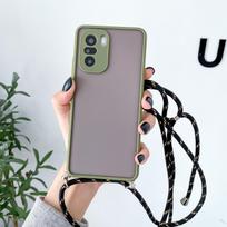 Kryžinė virvelė Kaklo dirželis dėklas Xiaomi Redmi Note 11 10 Pro 9 8 7 10S 9T Mi 11T Lite 10T POCO X3NFC M3 M4 Skaidrus dangtelis Redmi Note 11 gray