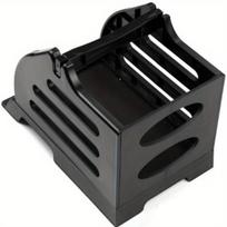 2-in-1 Label Barcode Hanging Tag Thermal Paper Printer Bracket Electronic Surface Single Box Express Delivery Single Storage Box White black