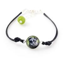 Cesky Terrier, Czech Terrier, Bohemian Terrier - bracelet with your photo handmade, unique jewelry from the Art-Dog brand sidabras