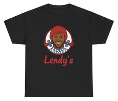 Lendys T Shirt Funny Lebron Basketball Fast Food Meme Gen Z Parody Tee XL brown