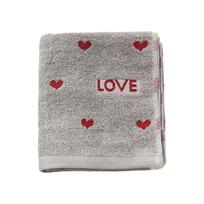 Thick Cotton Bath Towel High Densities for Quick Absorption Soft Valentines Gift gray