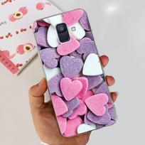 Stilingas dėklas Samsung Galaxy A6 A6+ A8 A8+ (2018 m) Skaidrus TPU minkšto silikono telefono dėklas Dangtelis Samsung A6 Plus A8Plus A6 (2018) abrikosas