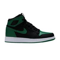 Jordan 1 Retro High Pine Green Black (GS) 38.5 black