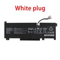 Įkraunamas ličio akumuliatorius, skirtas MSI Katana GF66 GF76 Pulse GL66 GL76 Sword 15 Bravo 15 BTY-M492 nešiojamojo kompiuterio baterija BTY-M492 White Plug
