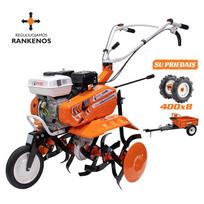 Kultivatorius Ruris 7000 su ratais ir R450S priekaba