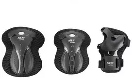 H8334 Juodas DYDIS. M NILS EXTREME PROTECTOR RINKINYS