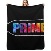 Prime Sports Drink Throw Blanket Soft Sherpa Fleece Warm Blanket for Winter Size: 75*100cm, Weight: 280 GSM blue