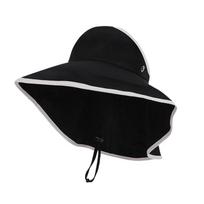 Outdoor Sun Hat Women Summer Wide Brim Floppy Cap With Neck Shade For Sun Protection And Fashion juoda