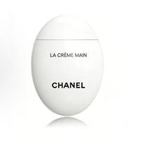 Chanel La Crème Main Texture Légère Light‑weight Hand Cream, Fast‑Absorbing Non‑Greasy Hand Lotion For Women, 50ml balta