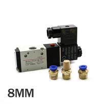Pneumatic Solenoid Valve 3V210-08 DC12V DC24V AC110V AC220V 3 Way 2 Position Air Directional Control Valve  Gas Magnetic Valve DC 24V