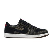 Jordan 1 Retro Low OG Laser Black University Red 44 black
