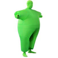Pripučiamas Helovino moliūgo pokštų kostiumas 150-190CM green