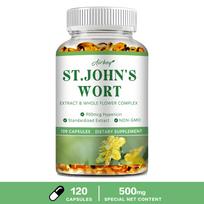 Airboy - St. Jonažolės ekstrakto kapsulės - 900 mcg hipericino - emocinė sveikata 120*1