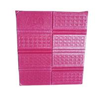 Portable Outdoor Folding Foam Seat Cushion - Moisture & Cool Proof 39cm x 29cm pink