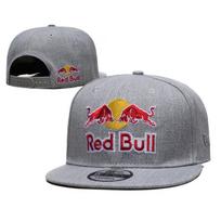 Red Bull Racing kepuraitė Reguliuojama beisbolo kepurė Vyrams Moterims Apsauga nuo saulės Lauke Gatvės šokiai Sportas Size 24 gray