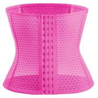 Women's Postpartum Waist Slimming Abdominal Binder - Breathable Body Shaping Sports Corset pink