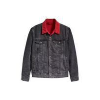 Jordan Air Jordan X Levis Reversible Trucker Jacket 56437-0002 XL black
