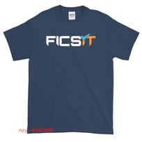New FICSIT Satisfactory Logo Unisex Funny T Shirt USA size S XXL XXXL gray