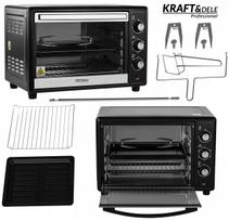 Electric Cooker Rotisserie Grill Oven 45L 2000W 65-230°C Kraft&Dele