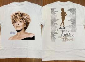 Tina Turner Wildest Dreams Tour 1996 T- Shirt XXXL beige
