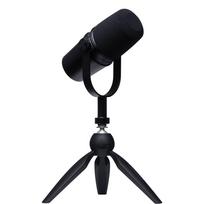 Portable MV7X USB XLR Podcast Noise Reduction Microphone for Podcasting Recording Live Streaming Built-in Headphone Output All Metal BLACK Dynamic Mic juoda