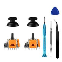 Pakeičiamas Hall efekto 3D analoginis vairasvirtis Playstation 5 DualSense PS5 valdikliui, nykščio strypo remonto dalis, priedas 5 2 joystick 2 cap kit