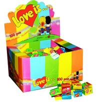 Love is fruit mix bubble gum 100 pieces
