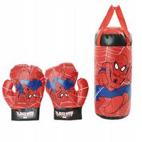 Punching Bag Set With Spiderman Gloves For Children Sport