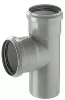 Vidaus kanalizacijos trišakis HTplus, Ø 75 / 75 mm, 87°