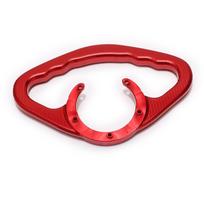 Motorcycle Grab Handle Passenger Tank Grip Easy Installation Process raudona