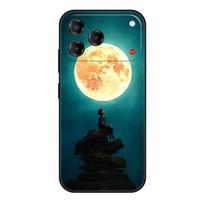 ZTE Blade V80 Pro Design Vita 4G dėklas Plonas minkštas TPU Juodas matinis Madingas mielas telefono dėklas Nubia V80 Design V80Pro dangtelis V80 Vita