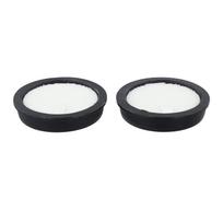 Captures Fine Dust Particles Stars 5 HEPA Vacuum HEPA Replacement Parts 2 PACK black