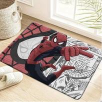 1 vnt. Marvel Žmogus-voras tematikos kilimėlis prie durų/svetainei, idealus dovanų pasirinkimas superherojų gerbėjams, šventinė dovana ir namų dekoracija P 60x90cm