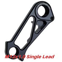 For Cannondale CAAD13 S6 EVO Topstone Crb SystemSix  SuperX Single Double Lead Shimano-Direct-Mount Derailleur Hanger Dorpout Double Lead Black black