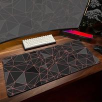 Abstract Patterns Large Art Desk Mat pad for computer mouse Fed Gaming Mouse Pad Nonslip Keyboard desktop accessories Mousepads 800x300x2mm brown